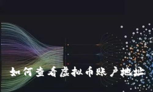 如何查看虚拟币账户地址