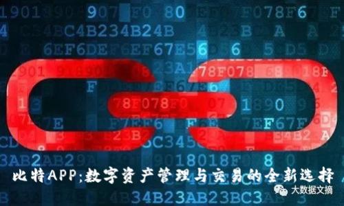 比特APP：数字资产管理与交易的全新选择